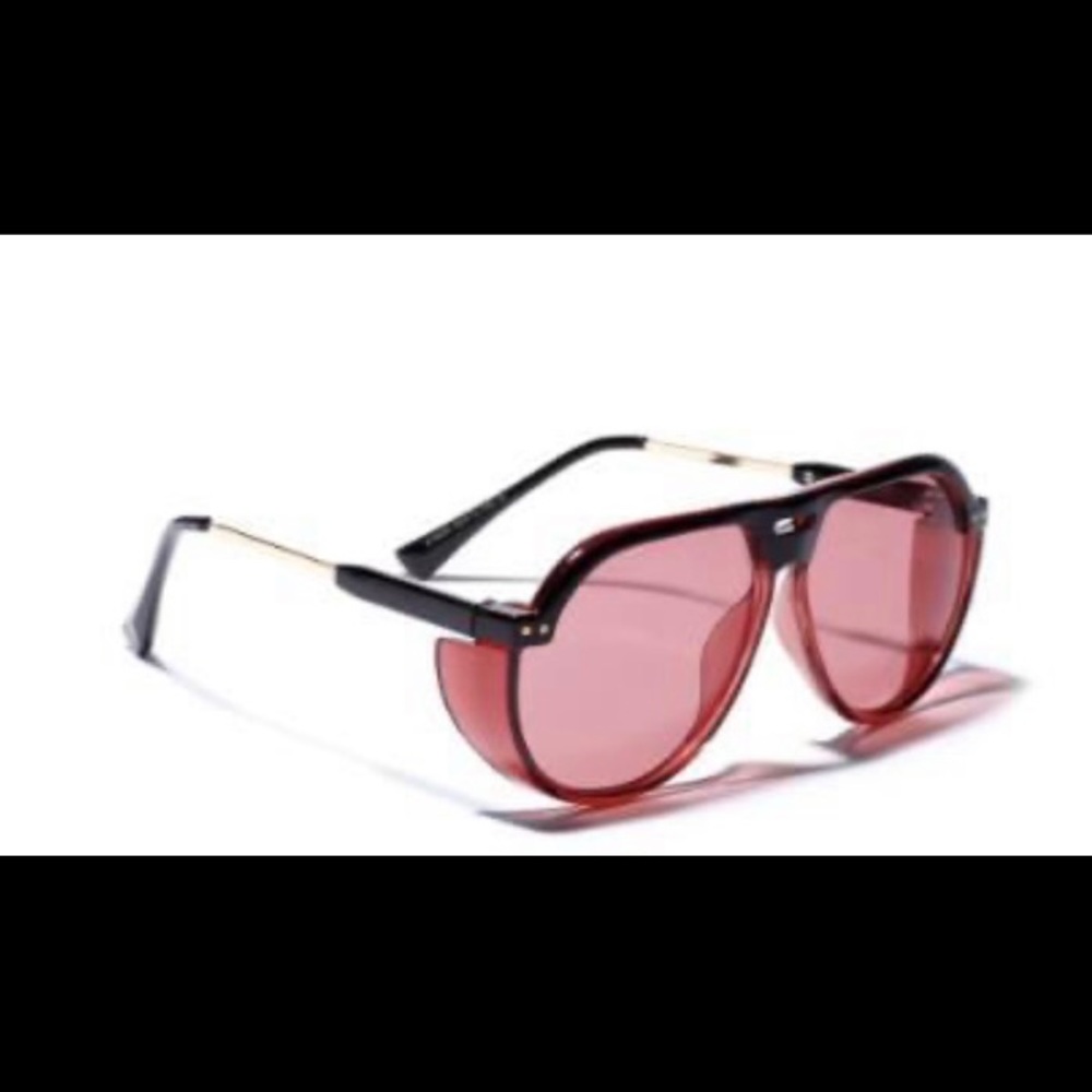 Vintage Inspired Opaque Aviator Sunglasses UV